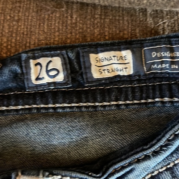 Miss Me size 26 Straight leg jeans - Picture 4 of 6